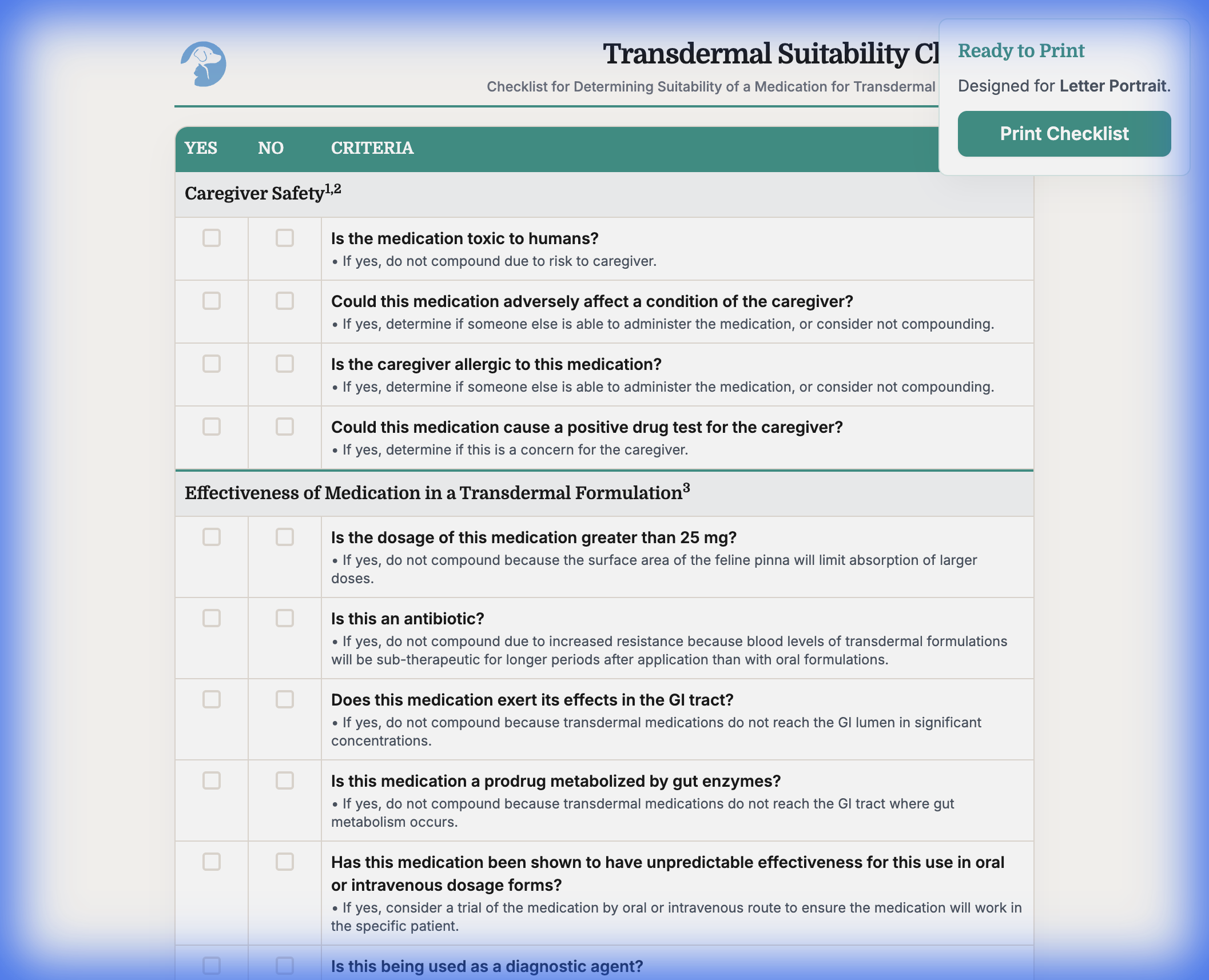 Transdermal Guide Preview